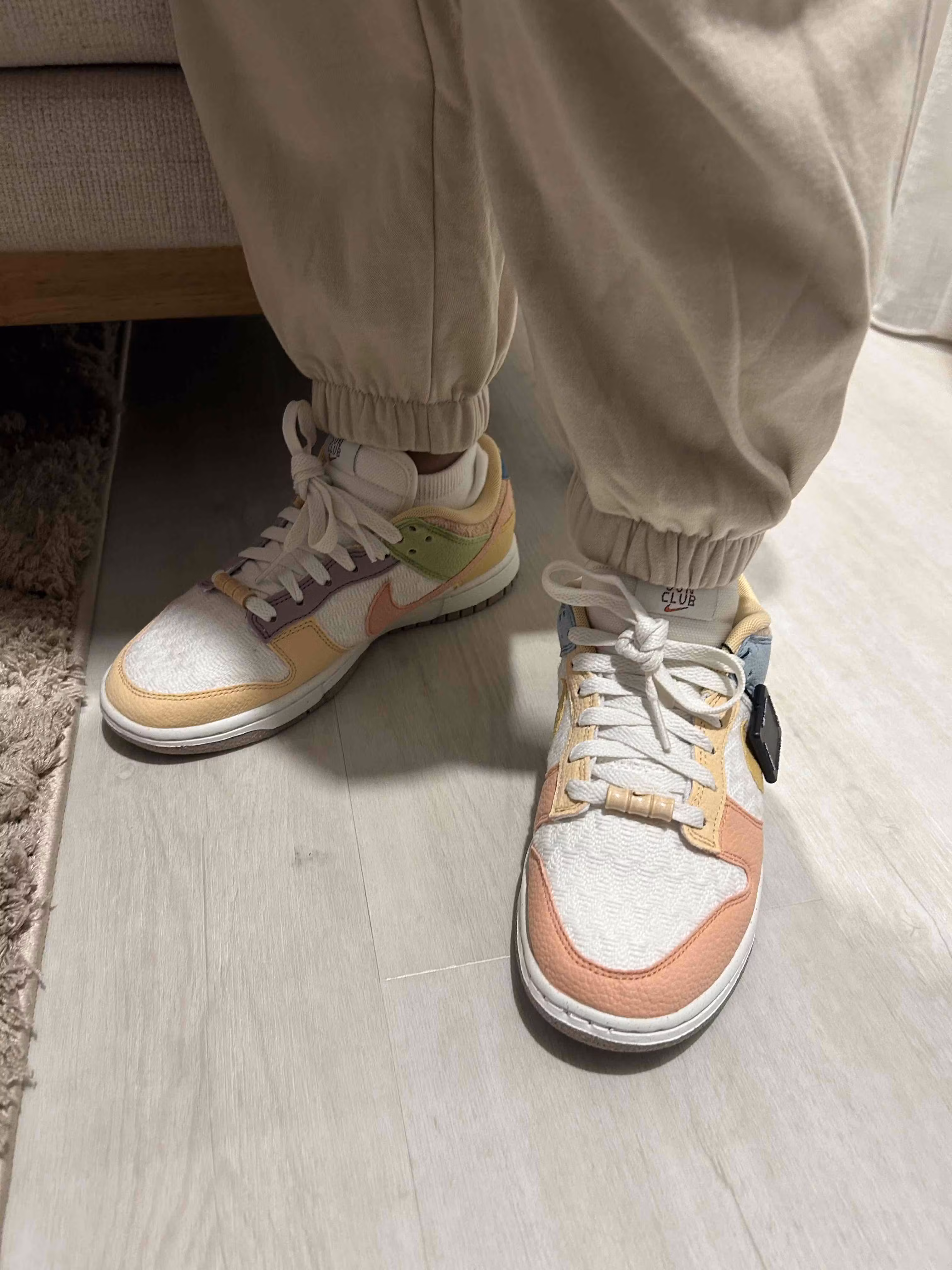 (Women) Nike Dunk Low 'Sun Club Multi' DQ0265-100 (Women) Nike Dunk Low 'Sun Club Multi' DQ0265-100